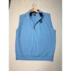 Footjoy Vest 1/4 zipper Mens size M Pullover Performance Golf Merit Amateur